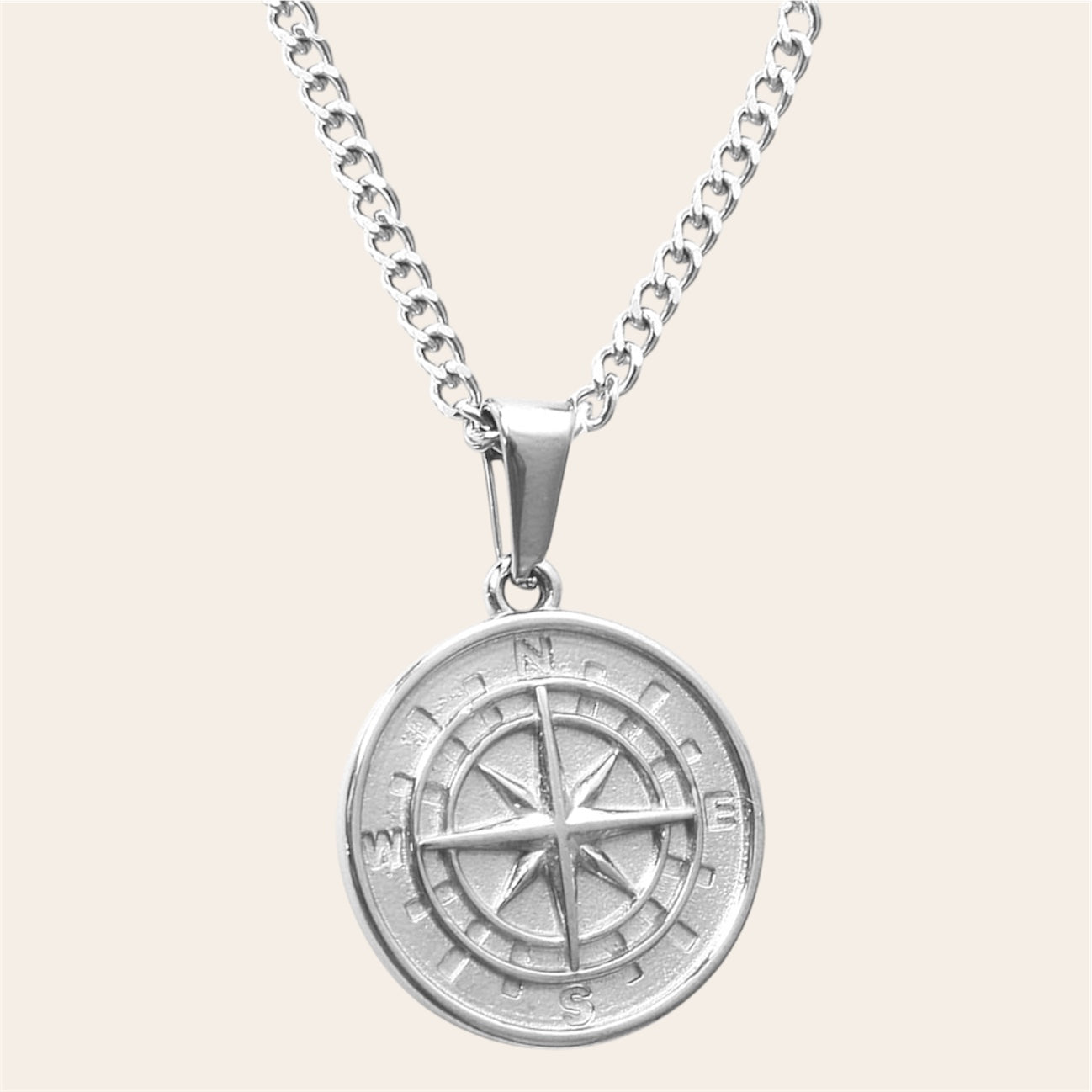 Compass Pendant Necklace