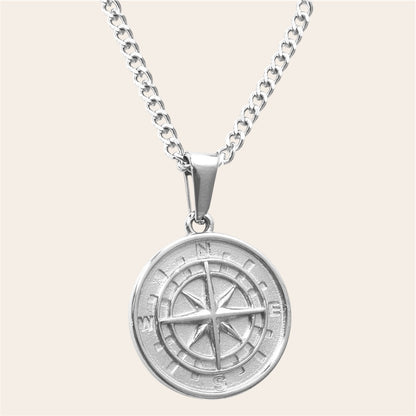 Compass Pendant Necklace