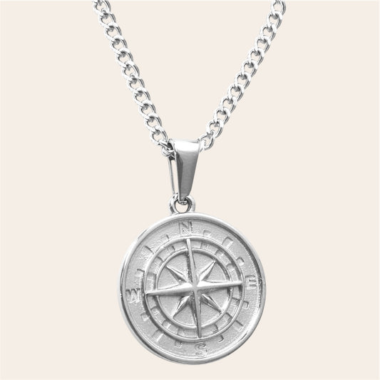 Compass Pendant Necklace
