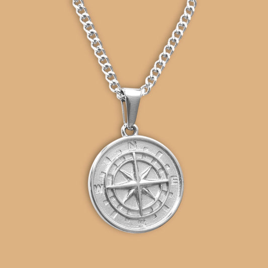 Compass Pendant Necklace