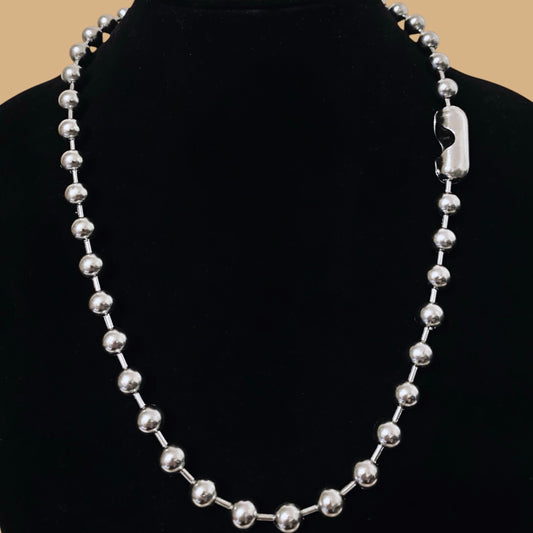 8mm Ball Bead Necklace