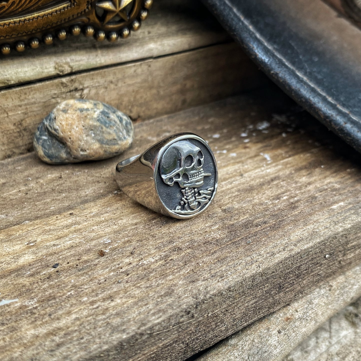 Biker Skull RIng