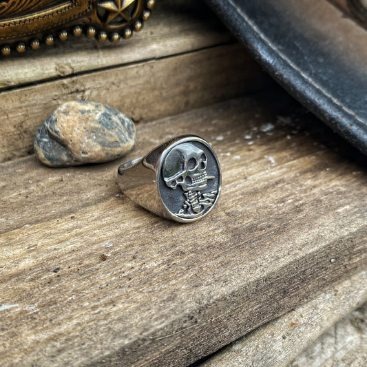 Biker Skull RIng
