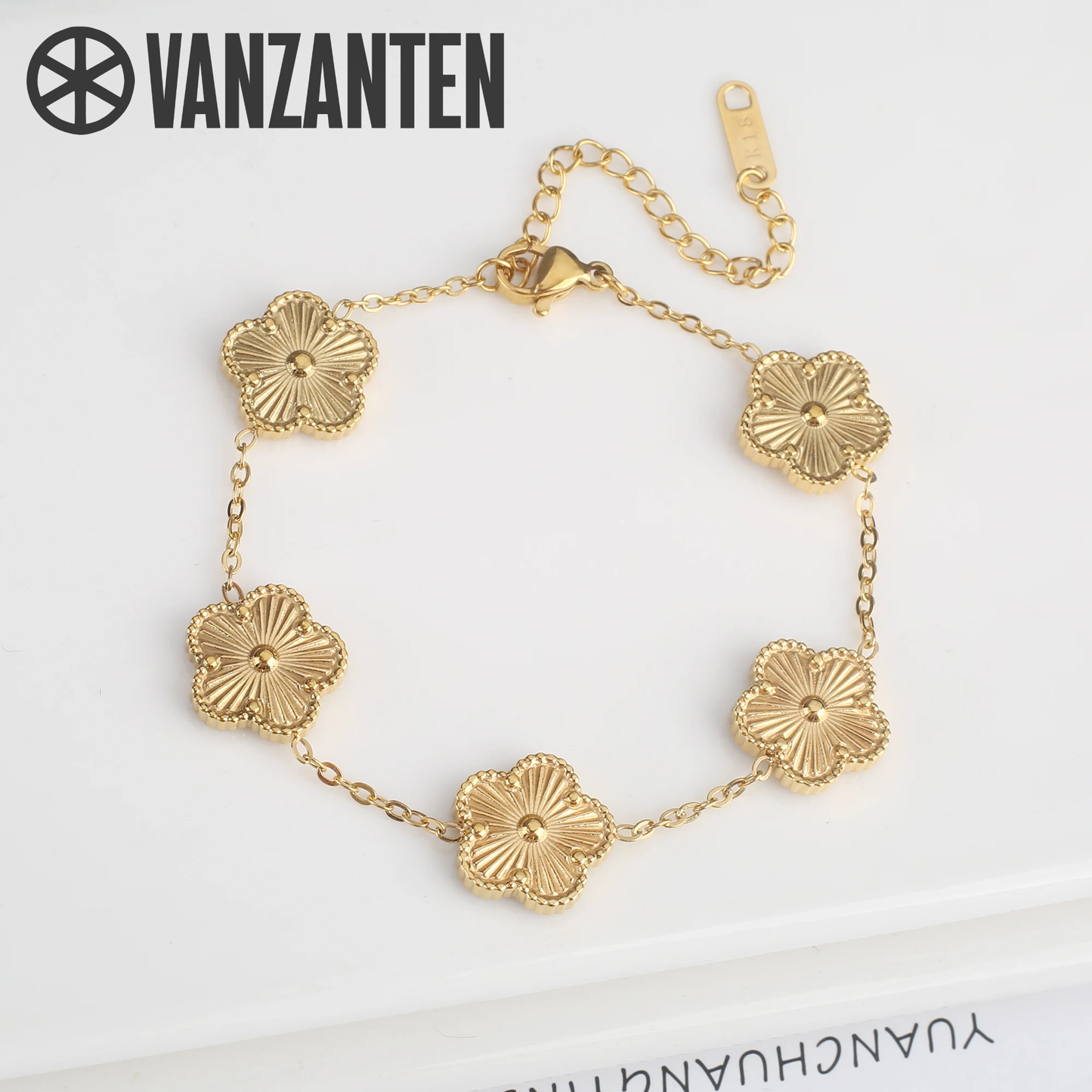 Flower Charm Bracelet