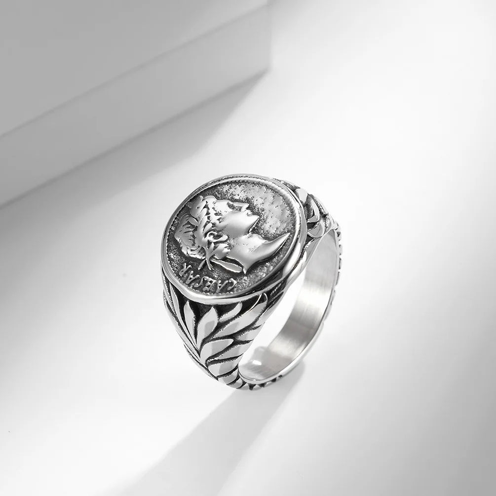 Caesar Signet Ring