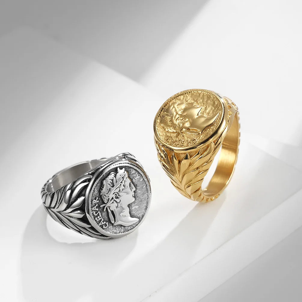 Caesar Signet Ring