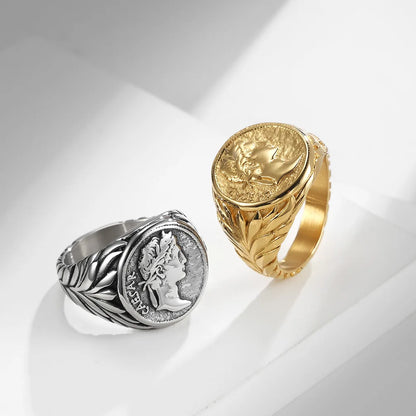 Caesar Signet Ring