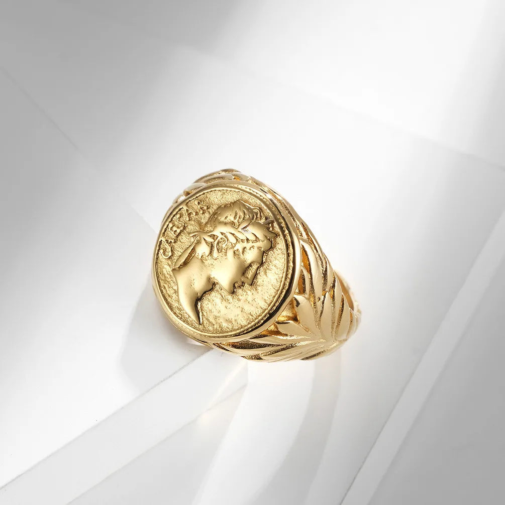 Caesar Signet Ring