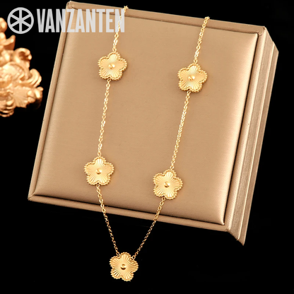 Flower Charm Necklace